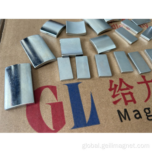 Arc Motor Magnet Strong Magnetic Material Customized arc motor magnet Supplier